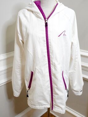 Alpinetek Coat Jacket White Size M 10/12 Autentic Terrain Gear Winter Women's